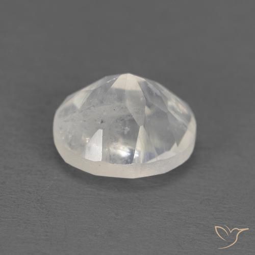 1.21克拉天然彩虹月长石，椭圆形，透明