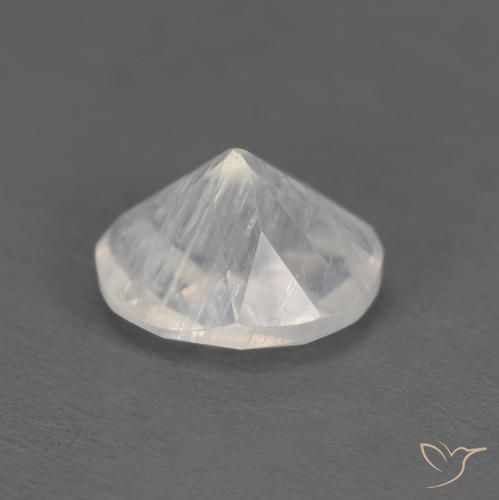 1.04克拉天然彩虹月长石，椭圆形，透明
