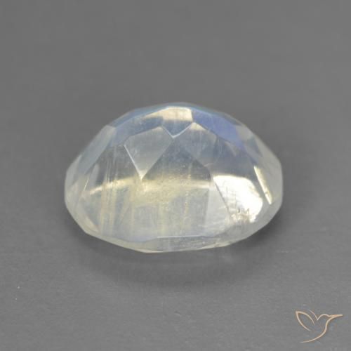 2.81克拉天然彩虹月长石，椭圆形，透明