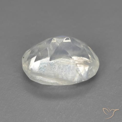 2.71克拉天然彩虹月长石，椭圆形，透明