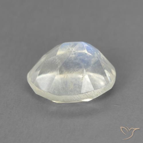 1.90克拉天然彩虹月长石，椭圆形，透明