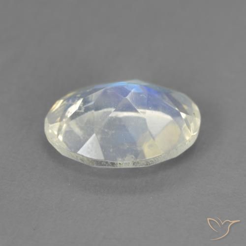 1.62克拉天然彩虹月长石，椭圆形，透明