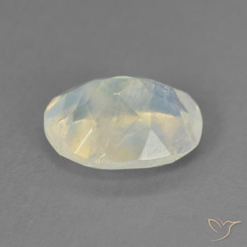 1.82克拉天然彩虹月长石，椭圆形，透明