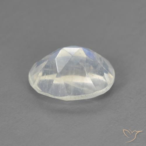 2.00克拉天然彩虹月长石，椭圆形，透明