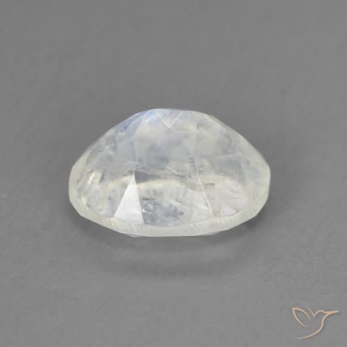 1.94克拉天然彩虹月长石，椭圆形，透明