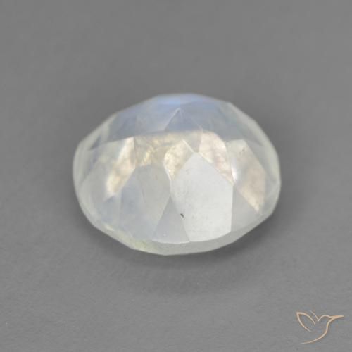 2.54克拉天然彩虹月长石，椭圆形，透明