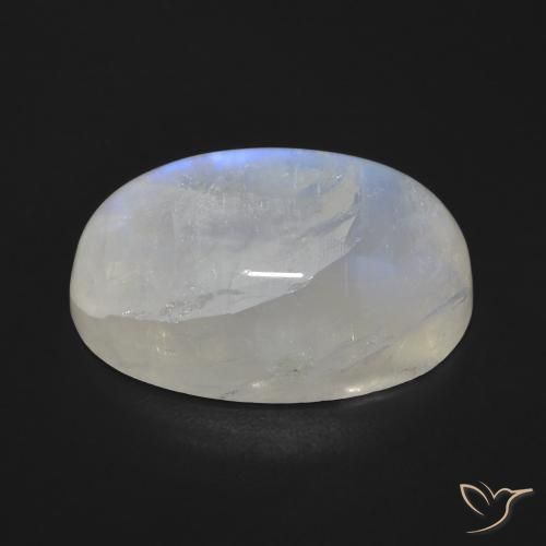 19.49克拉天然彩虹月长石，椭圆形，不透明