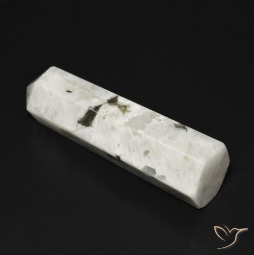 41.14克拉天然彩虹月长石，花式切割，不透明