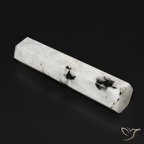 41.23克拉天然彩虹月长石，花式切割，不透明