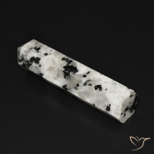 34.49克拉天然彩虹月长石，花式切割，不透明