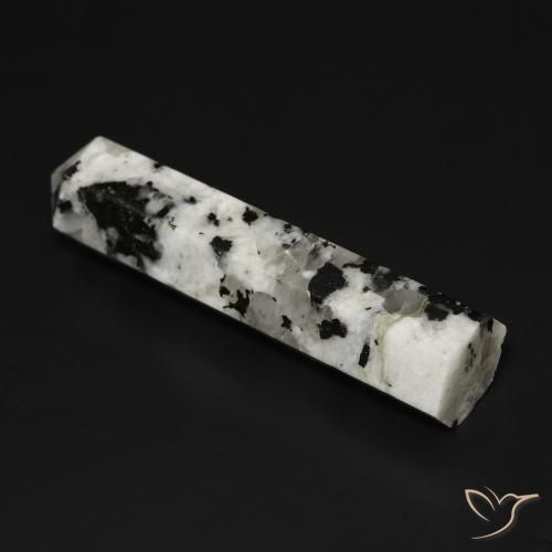 34.55克拉天然彩虹月长石，花式切割，不透明