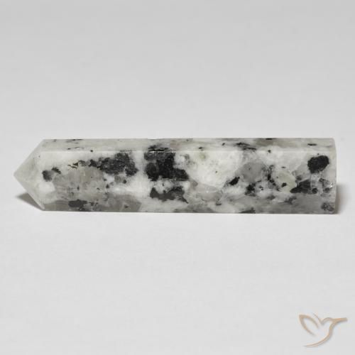 32.12克拉天然彩虹月长石，花式切割，不透明