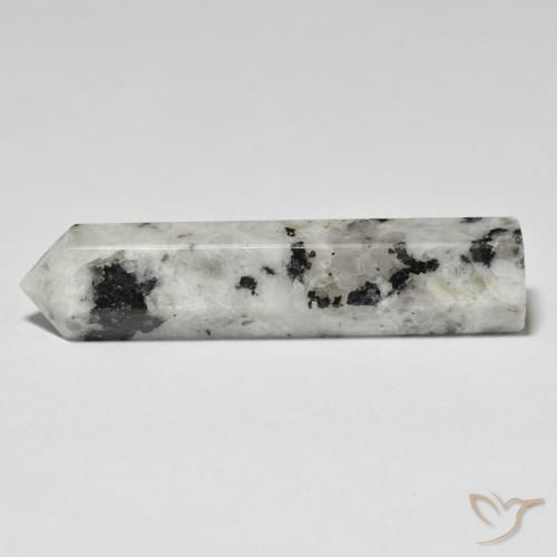 30.27克拉天然彩虹月长石，花式切割，不透明