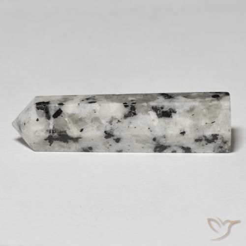 39.59克拉天然彩虹月长石，花式切割，不透明