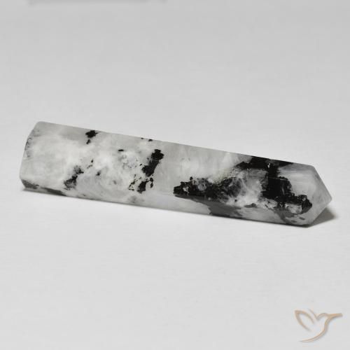 29.54克拉天然彩虹月长石，花式切割，不透明