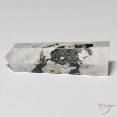 40.48克拉天然彩虹月长石，花式切割，不透明
