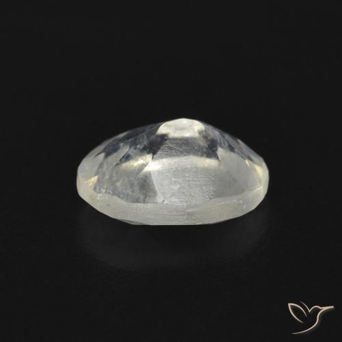 0.74克拉天然彩虹月长石，椭圆形，透明