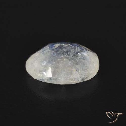 1.55克拉天然彩虹月长石，椭圆形，透明
