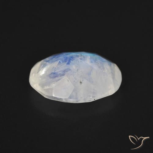 2.58克拉天然彩虹月长石，椭圆形，透明