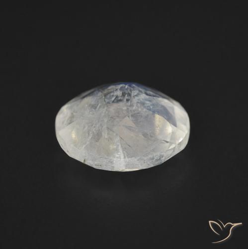 1.47克拉天然彩虹月长石，圆形的，透明