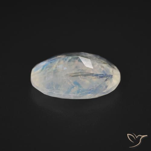 2.70克拉天然彩虹月长石，椭圆形，透明