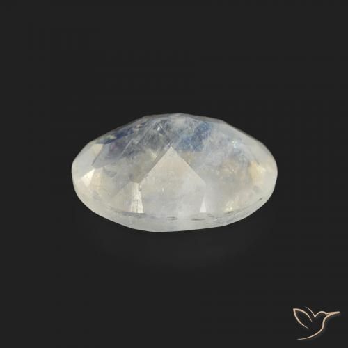 1.15克拉天然彩虹月长石，椭圆形，透明