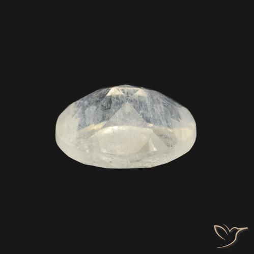 1.23克拉天然彩虹月长石，椭圆形，透明