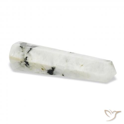 43.58克拉天然彩虹月长石，花式切割，不透明