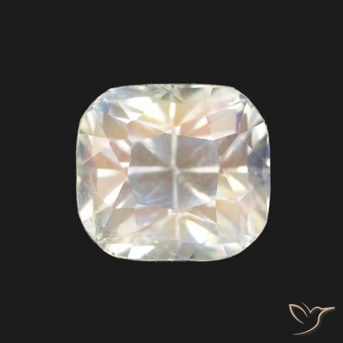 1.68ct 多色白 彩虹月长石, 软垫, VS