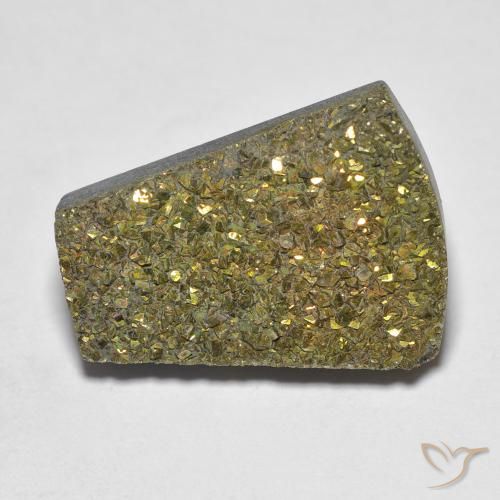 10.63ct 天然 彩色 彩虹黄铁矿, 花式切割, 不透明