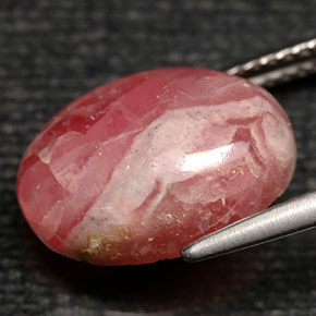8.43克拉天然多色菱锰矿，椭圆形切割，14.1×10.2毫米，不透明