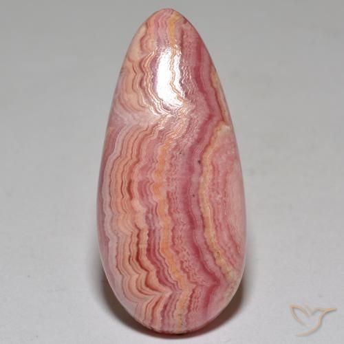29.20克拉天然菱锰矿，梨形，不透明