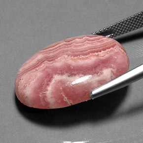 29.59克拉天然菱锰矿，椭圆形切割，不透明