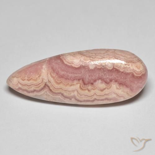 24.94ct 天然 彩色 菱锰矿, 梨形, 不透明