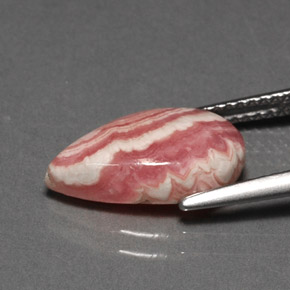 4.54克拉天然菱锰矿，梨形，不透明