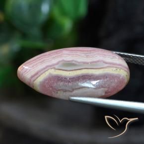 18.43克拉天然菱锰矿，梨形，不透明