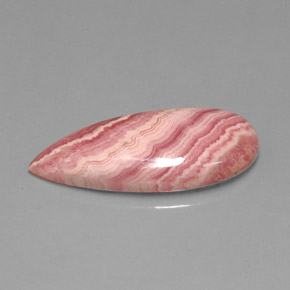 12.16克拉天然多色菱锰矿，梨形，25.3×11.6毫米，不透明