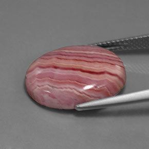 11.10克拉天然菱锰矿，椭圆形切割，不透明