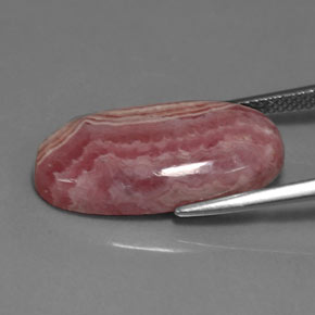 13.76克拉天然菱锰矿，椭圆形切割，不透明