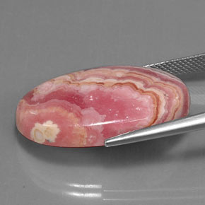 29.58克拉天然菱锰矿，椭圆形切割，不透明