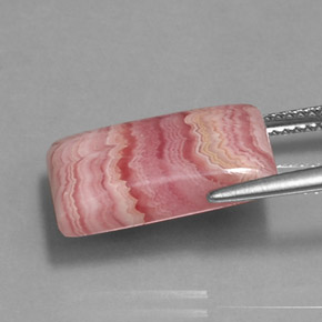 11.95克拉天然菱锰矿，狭长方形，不透明