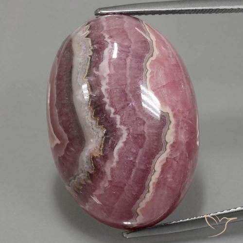 46.95ct 天然 彩色 菱锰矿, 椭圆形, 不透明