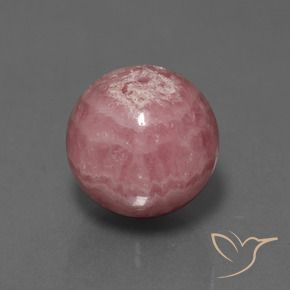 35.32克拉天然菱锰矿，球形，不透明