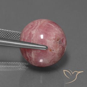 40.30克拉天然菱锰矿，球形，不透明