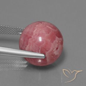 35.84克拉天然菱锰矿，球形，不透明