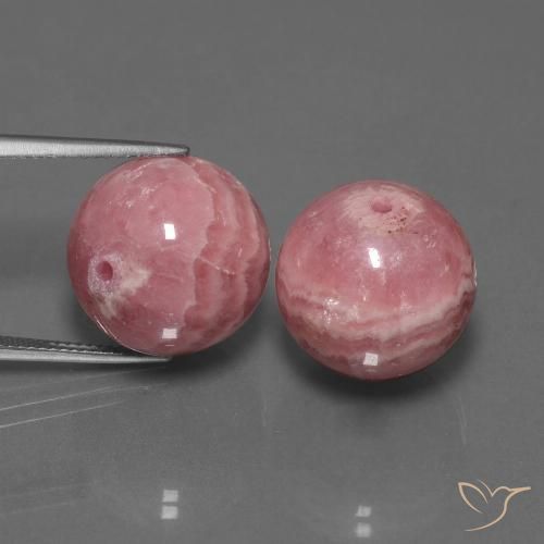 77.89ctw 天然 彩色 菱锰矿, 球形, 不透明