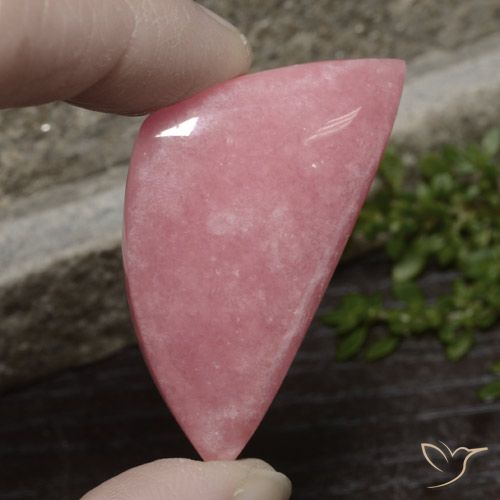 68.11 克拉菱锰矿宝石出售, 松散认证红菱锰矿 来自南非, 天然未经处理的宝石, 37.8 x 20 mm, Photo A