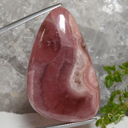 65.86ct 天然 彩色 菱锰矿, 胖三角形, 半透明