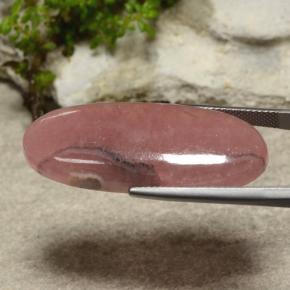 35.11克拉天然多色菱锰矿，椭圆形切割，36.5×15.1毫米，半透明