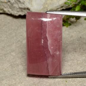 33.29克拉天然菱锰矿，狭长方形，半透明